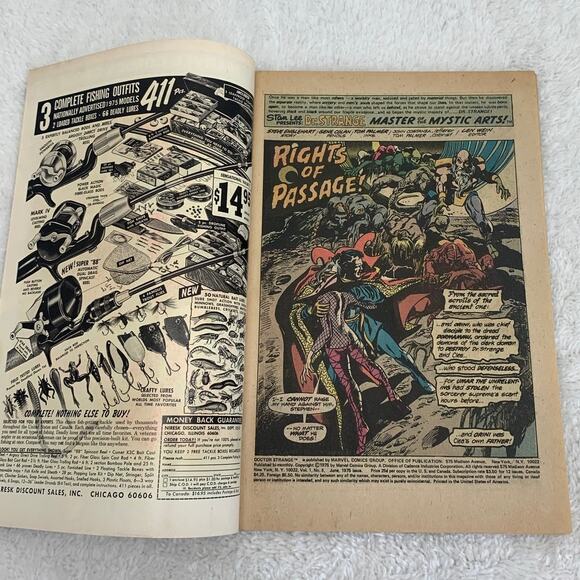 Doctor Strange Master of the Mystic Arts #8 Dormammu June 1975 Marvel Comics - Picture 10 of 16